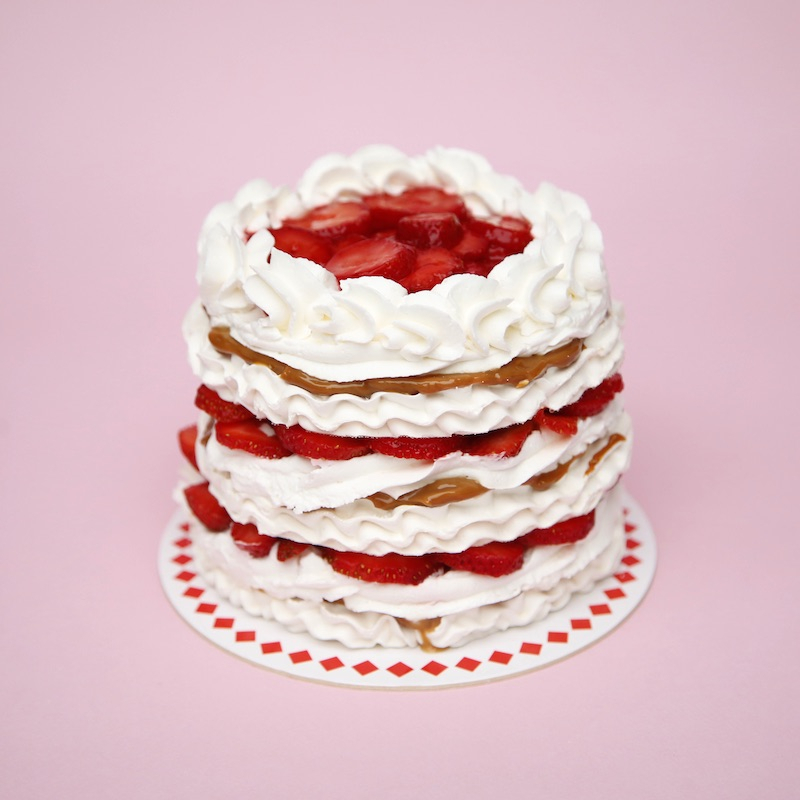 merengado de fresas
